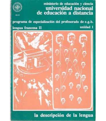 Lengua francesa II, unidad 1: La descricción de la