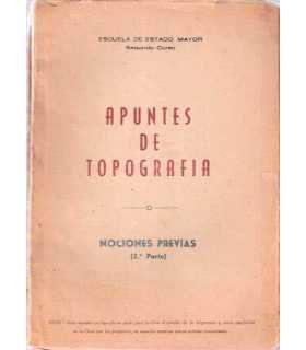 Apuntes de topografía 2ª curso. Nociones previas.