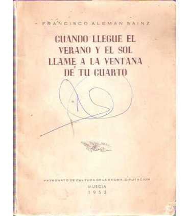 Cuando llegue el verano y el sol llame a la ventan