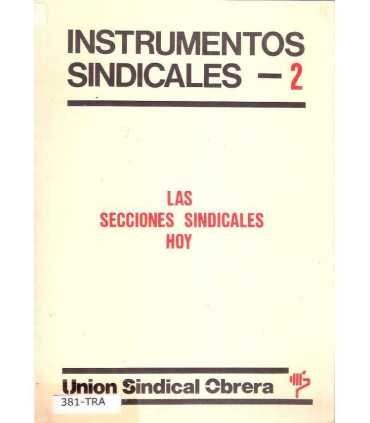 Instrumentos Sindicales,2.Las secciones sindicales