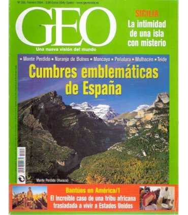 GEO, 205. Cumbres emblemáticas de España