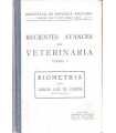 Recientes avances en Veterinaria, tomo I. y Biomet