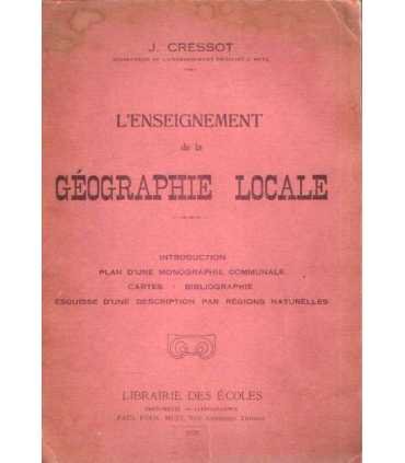 L´ Enseignement de la Géographie locale