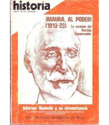 Historia 16, 55: ¡Maura al poder! 1913-1923
