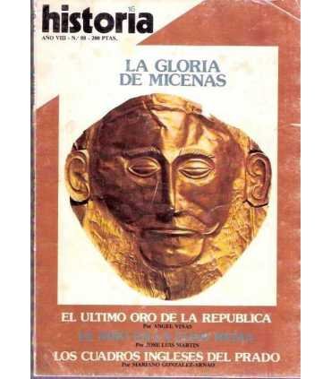Historia 16, 88: La gloria de Micenas