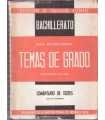Temas de Grado. Comentarios de Texto (grado superi