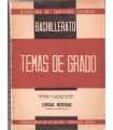 Temas de Grado. Lenguas Modernas (grado elemental)
