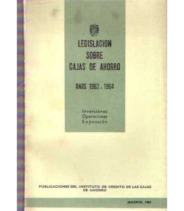 Legislación sobre cajas de Ahorro