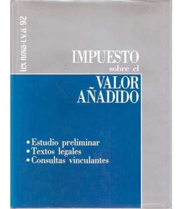 Impuesto sobre el valor añadido. Estudio prelimina