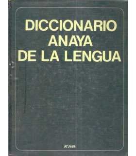 Diccionario Anaya de la Lengua