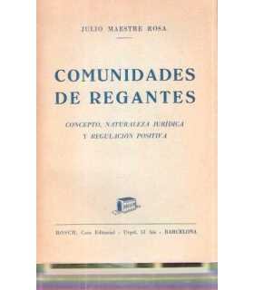 Comunidades de Regantes