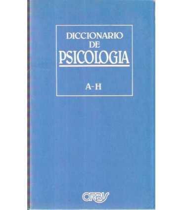 Diccionario de Psicología A-H