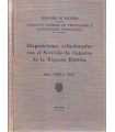 Disposiciones relacionadas con el Servicio de Cata