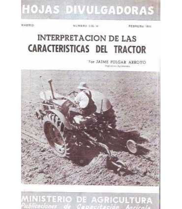 Interpretación de las características del tractor