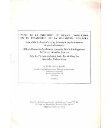 Papel de la industria de piensos compuestos en el