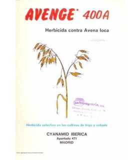 Avenge 400A herbicida contra avena loca.