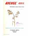 Avenge 400A herbicida contra avena loca.