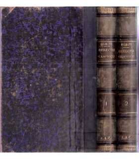 Instituciones del Derecho Canónico tomos Primero y