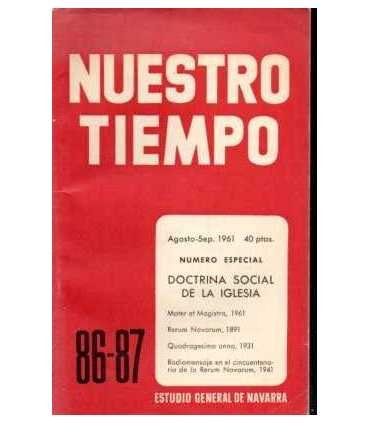 Nuestro Tiempo, 86-87. Número especial. Doctrina s