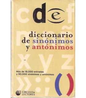 Diccionario de sinónimos y antónimos