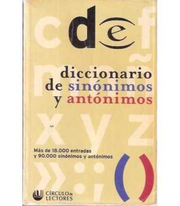 Diccionario de sinónimos y antónimos