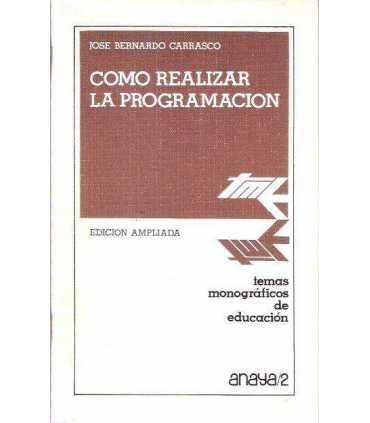 Cómo realizar la programación