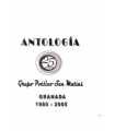 Antología Grupo poético San Matías. Granada 1980-2