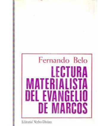 Lectura materialista del Evangelio de Marcos