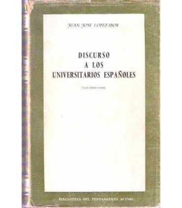 Discurso a los universitarios españoles