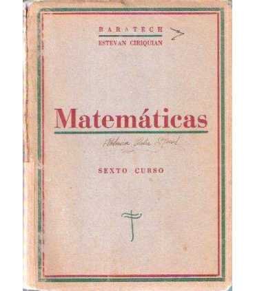 Matemáticas sexto curso