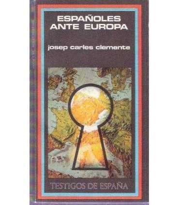 Españoles ante Europa