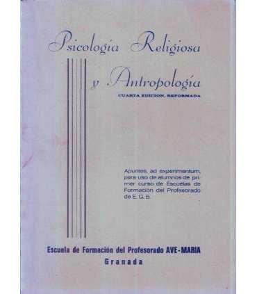 Psicología religiosa y Antropología