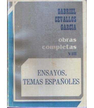 Ensayos. Temas españoles