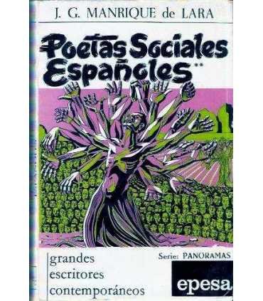 Poetas sociales españoles, tomo 2.