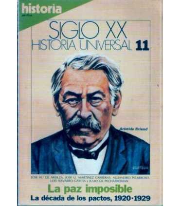 Siglo XX. Historia Universal, 11. La paz imposible