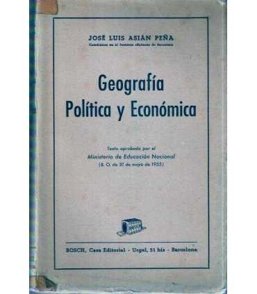 Geografía Política y Economía