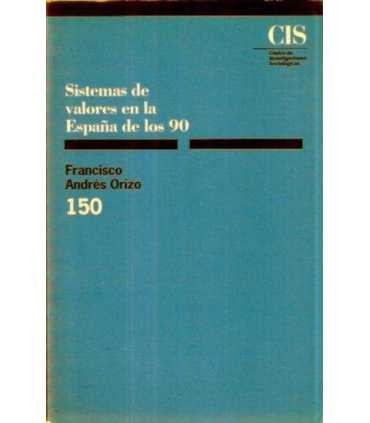 Sistema de valores en la España de los 90