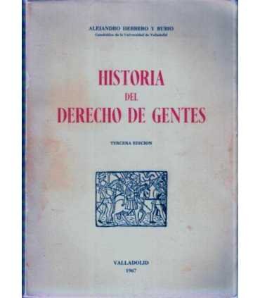 Historia del Derecho de gentes y de las relaciones