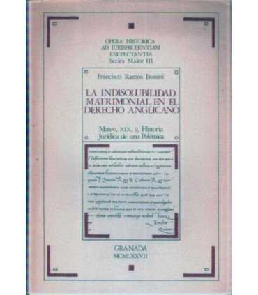 La indisolubilidad matrimonial en el derecho angli