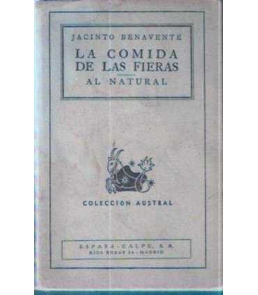 La comida de las fieras. Al natural