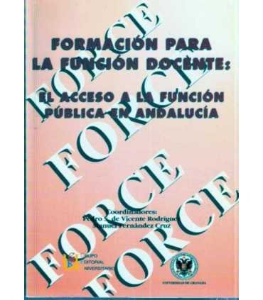 Formación para la función docente: El acceso a la