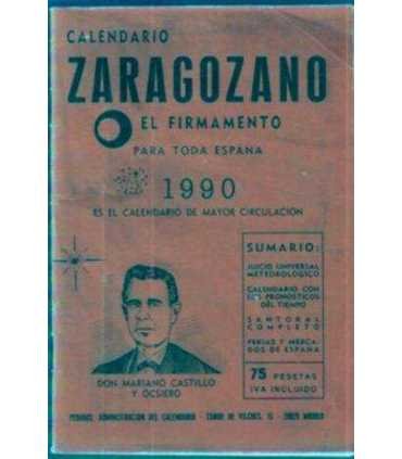 Calendario Zaragozano para toda España 1990