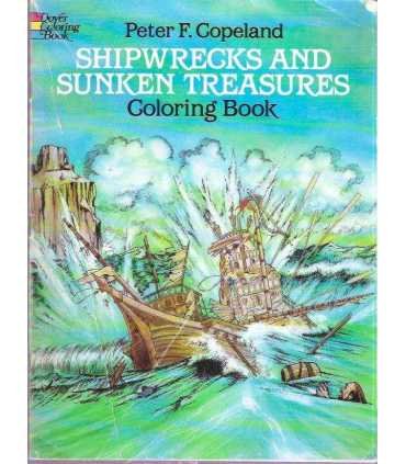 Shipwregks and sunken treasures. Coloring Book