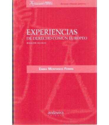 Experiencias de Derecho Común Europeo, siglos XII-