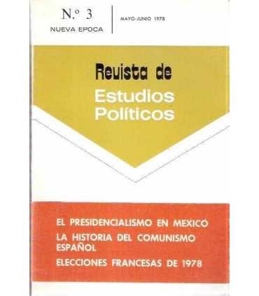 Revista de Estudios Políticos. Número 3. Nueva épo