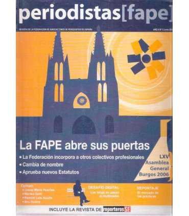Periodistas (fape) año II, 5 junio. La FAPE abre s