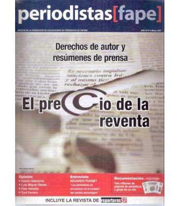 Periodistas (fape) año II, 8 marzo. El precio de l