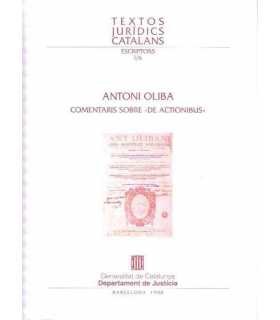 Comentaris sobre DE ACTIONIBUS. 2 tomos