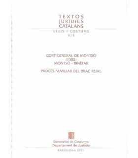 Cort General de Montsó (1585). Montsó-Binefar. Pro