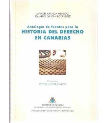 Antología de fuentes para la Historia del Derecho